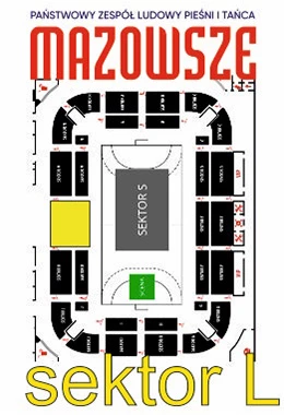 SEKTOR  L - Koncert MAZOWSZE "Kalejdoskop barw Polski"